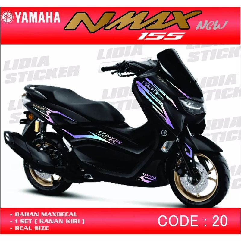 CUTTING STICKER NEW NMAX STICKER NMAX