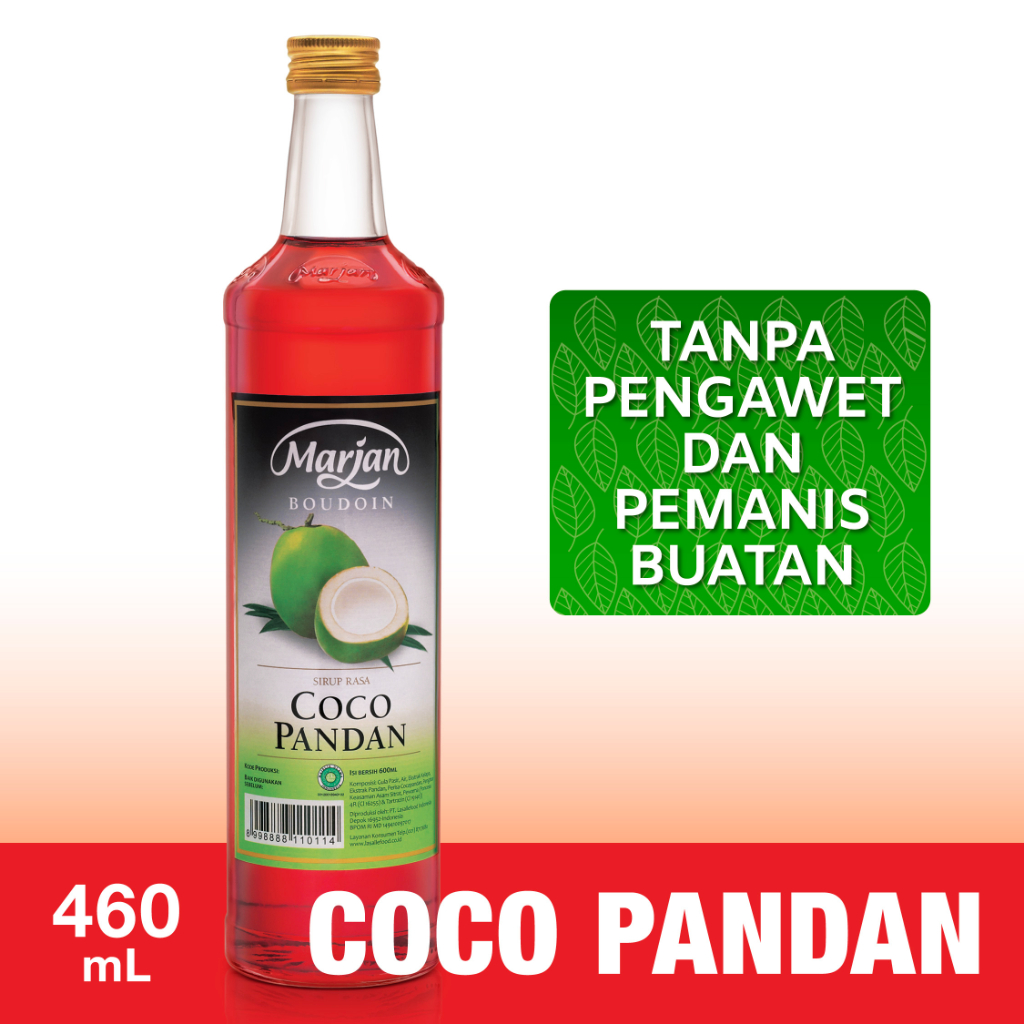 

Marjan Boudoin Sirup Cocopandan 460 mL