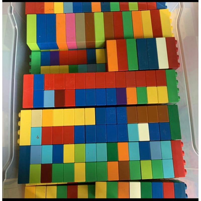 Lego duplo original asli curah second bekas 100 gram preloved