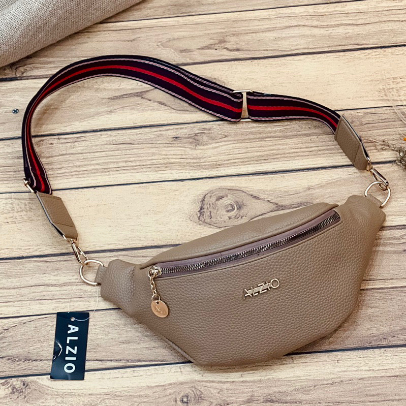 ALZIO - tas pinggang papirut wanita pria import bumbag - ALZIO WAISTBAG BERNARD