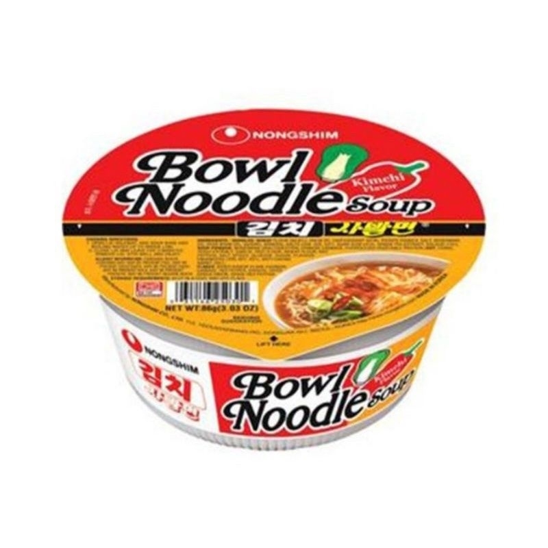 

Nongshim- Bowl Noodle Soup Khimchi 86gr