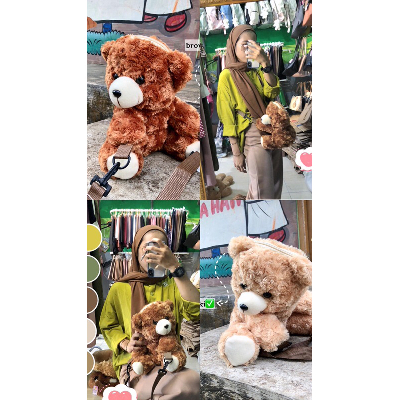 TAS TEDDY / TAS BONEKA / TAS VIRAL / TAS TERBARU / TAS HITS / TAS TIKTOK / TAS KEKINIAN / TAS OOTD / TAS BULU / TAS BONEKA / TAS BERUANG