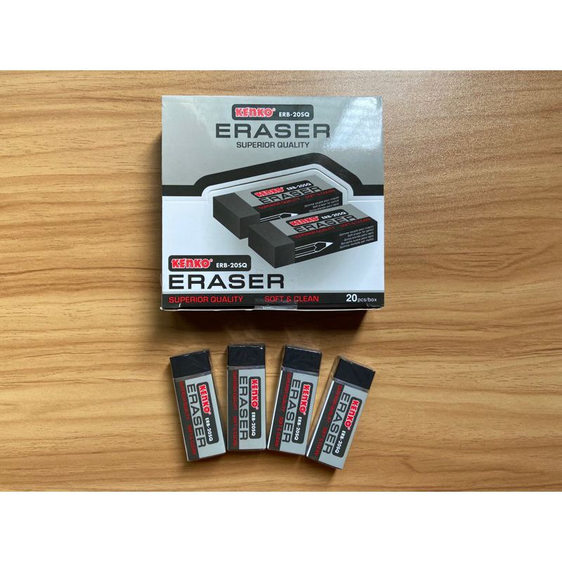 

PENGHAPUS / ERASER KENKO ERB-20SQ / 1 BOX ISI 20 PCS