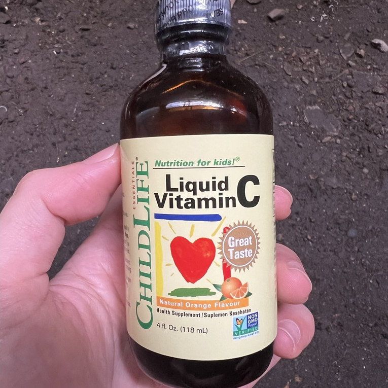 CHILDLIFE Liquid Vitamin C 4 Oz 118 ml - Vitamin Sirup Anak &amp; Bayi