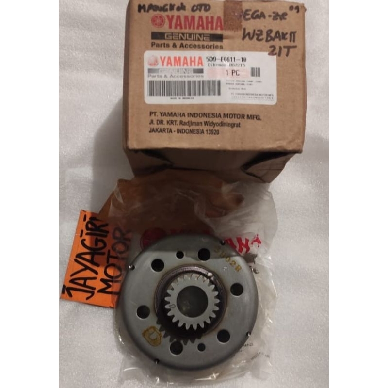Mangkok Otomatis Kopling VEGA ZR Yamaha 5D9 YGP 21T Kampas Ganda Rumah Dudukan Canvas Assy Housing C