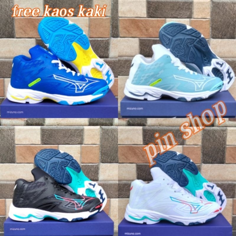 sepatu volly sepatu olahraga pria sepatu sport sepatu mizuno