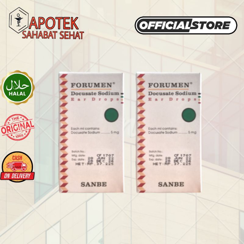 FORUMEN EAR DROP | PEMBERSIH TELINGA