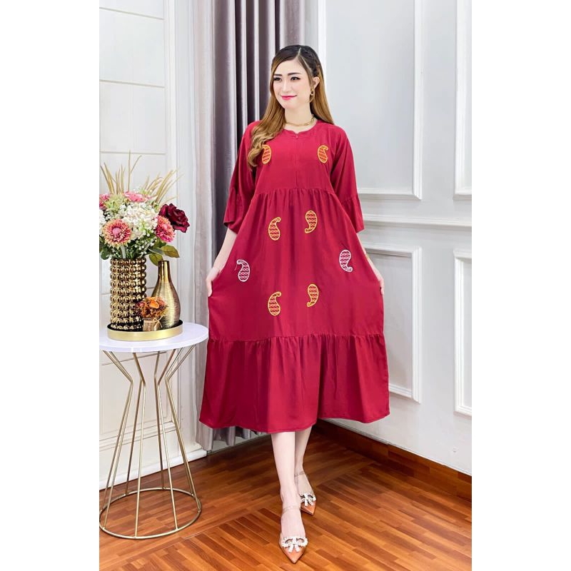 MIDI CIBI MIDI DRESS KEKINIAN HOMEDRESS