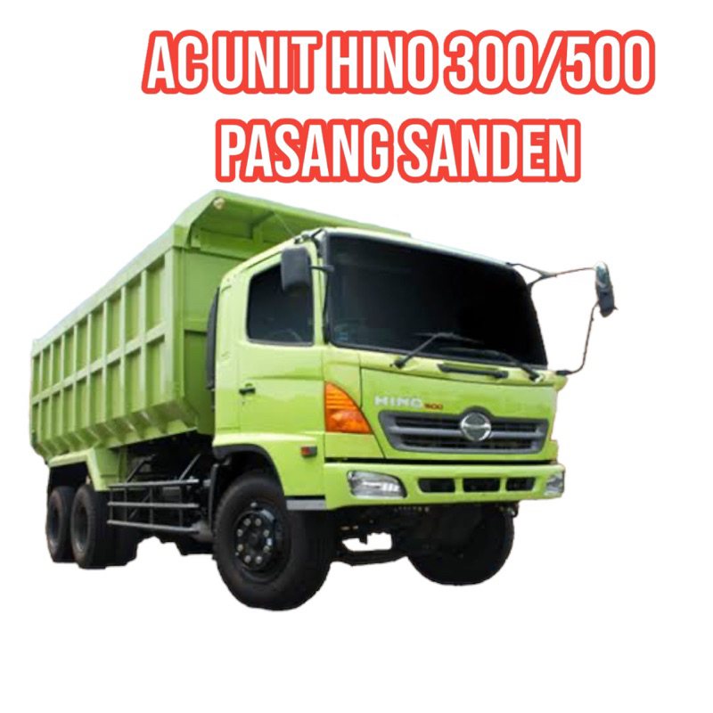 Unit Ac Hino 250 500 Pasang Sanden Tanpa Kompresor Tanpa Breket Kompresor