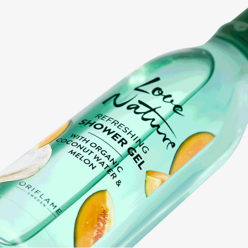 NEW Love Nature Refreshing Fragrance Mist/Shower Gel With Organic Coconut Water&amp;Melon