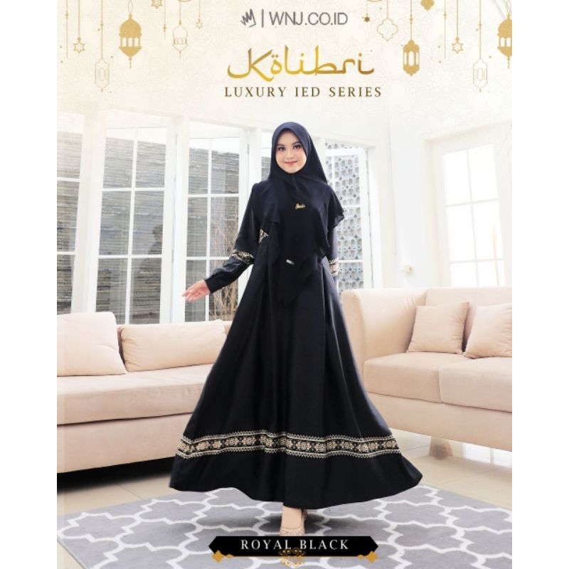 KOLIBRI Luxury Gamis set Khimar by WNJ