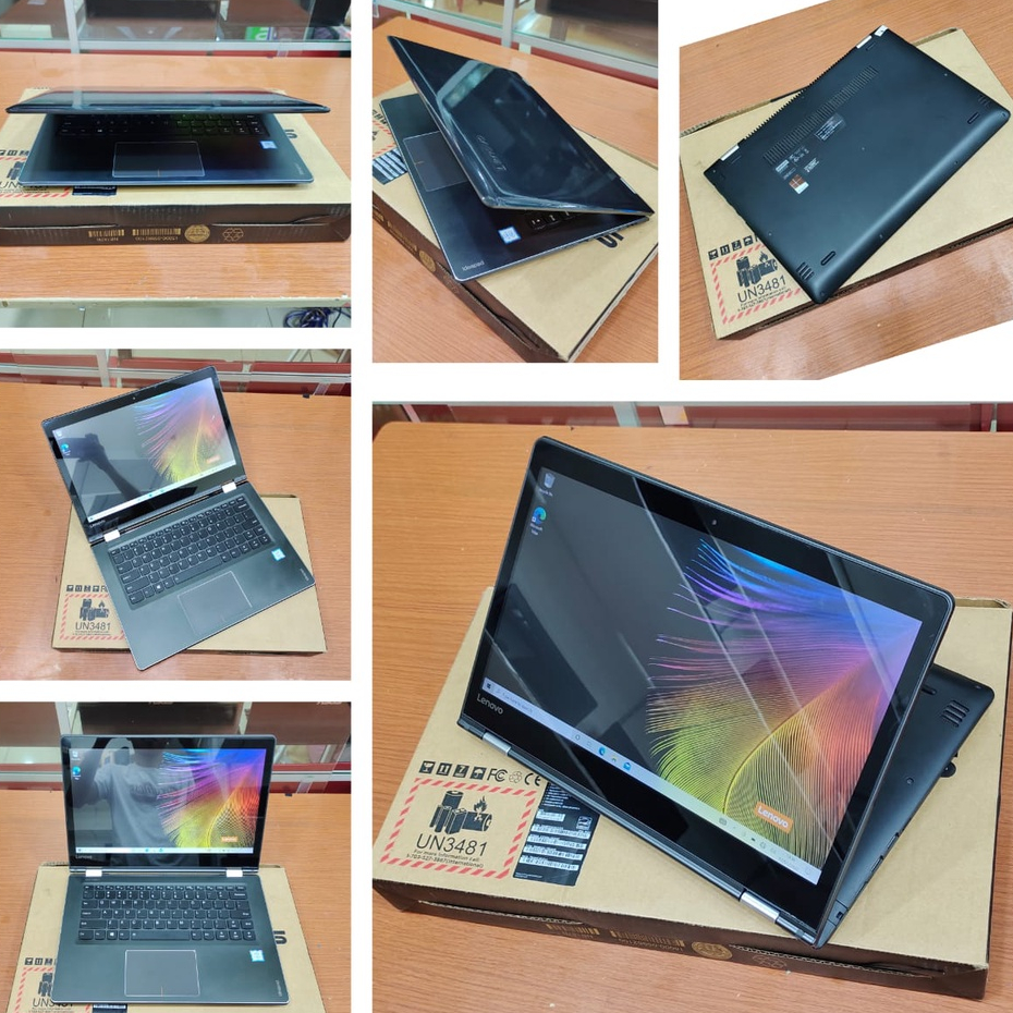 LAPTOP LEPTOP NOTEBOOK SECOND SEKEN BEKAS LE FLEX 4-14 INTEL CORE I5-6200U GEN 6 RAM 8GB HDD 1TB Touchscreen BISA DIPUTAR 180 DERAJAT