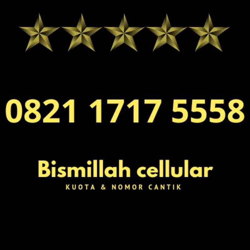 nomor cantik Telkomsel murah 1717 5558