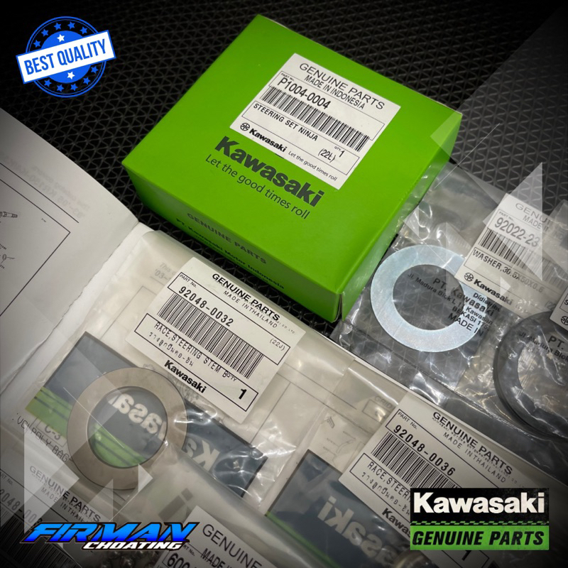 KOMSTER SET STEERING SET NINJA R SS RR ORIGINAL KAWASAKI  P1004-0004