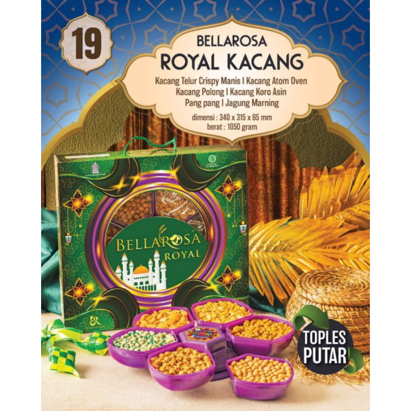 

BELLAROSA Paket Royal Kacang Parsel Lebaran Parcel Hampers