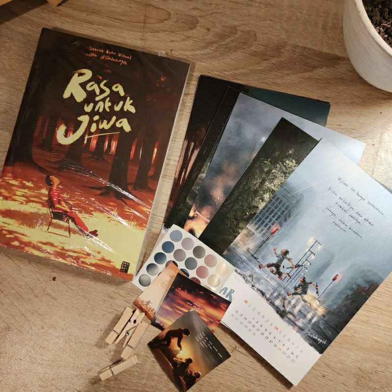 paket buku rasa untuk jiwa dan kalender 2023