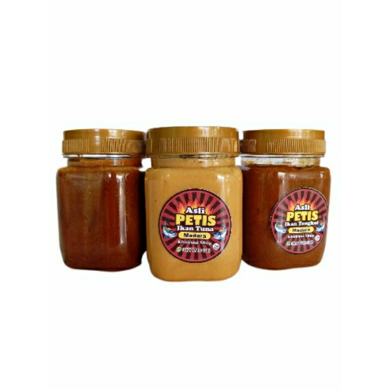 

PAKET 3 MACAM PETIS MADURA IKAN TUNA, IKAN TONGKOL DAN IKAN LOJUK
