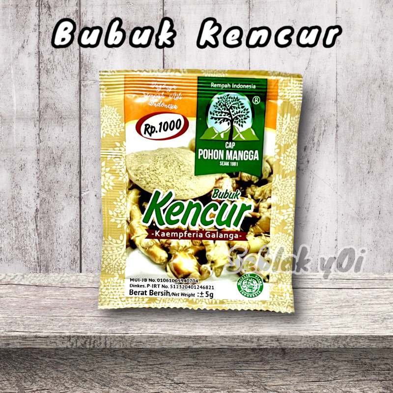 Bubuk Kencur Cap Pohon Mangga