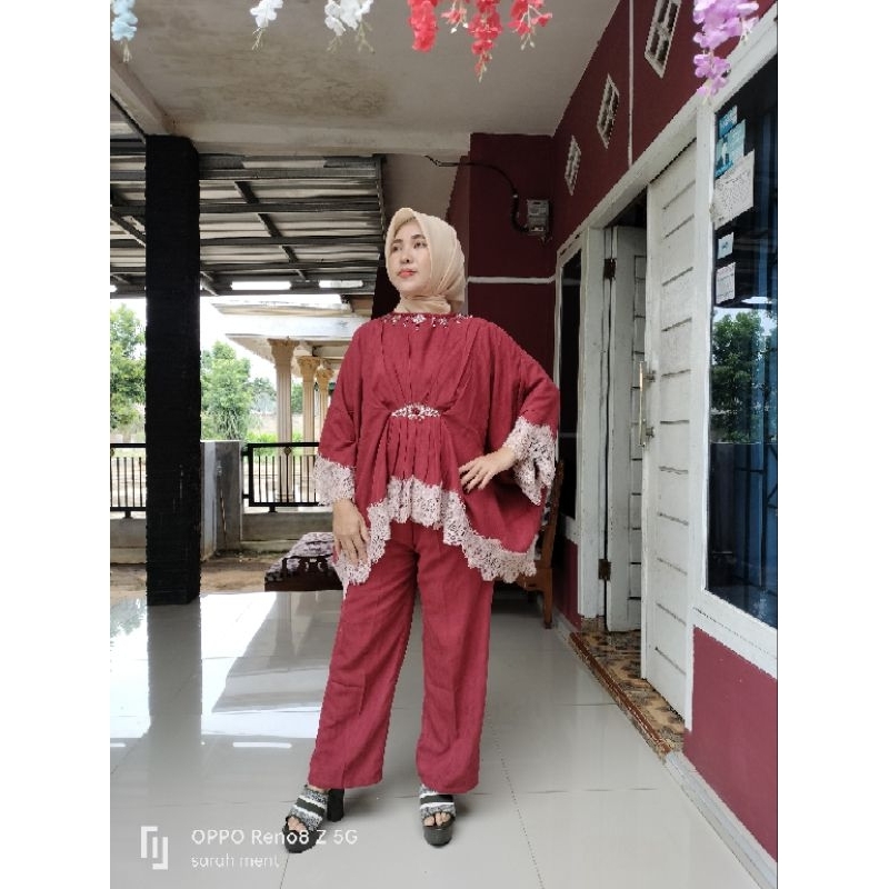 set kaftan cantik