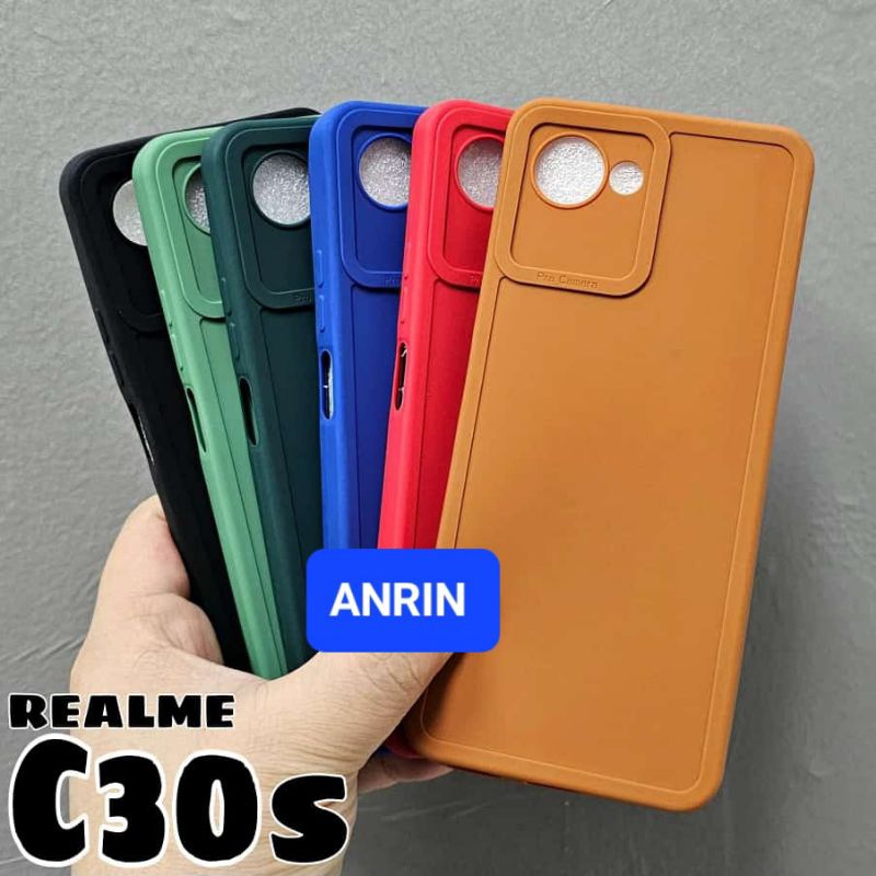 REALME  C30S C30 NARZO 50i PRIME PRO CAMERA MACARON CASING SOFTCASE SILIKON