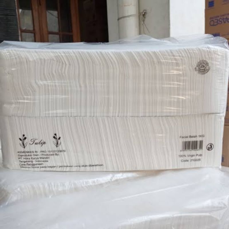 Tisu Tulip 1Kg / Tisu Halus Untuk Wajah 1 Kg