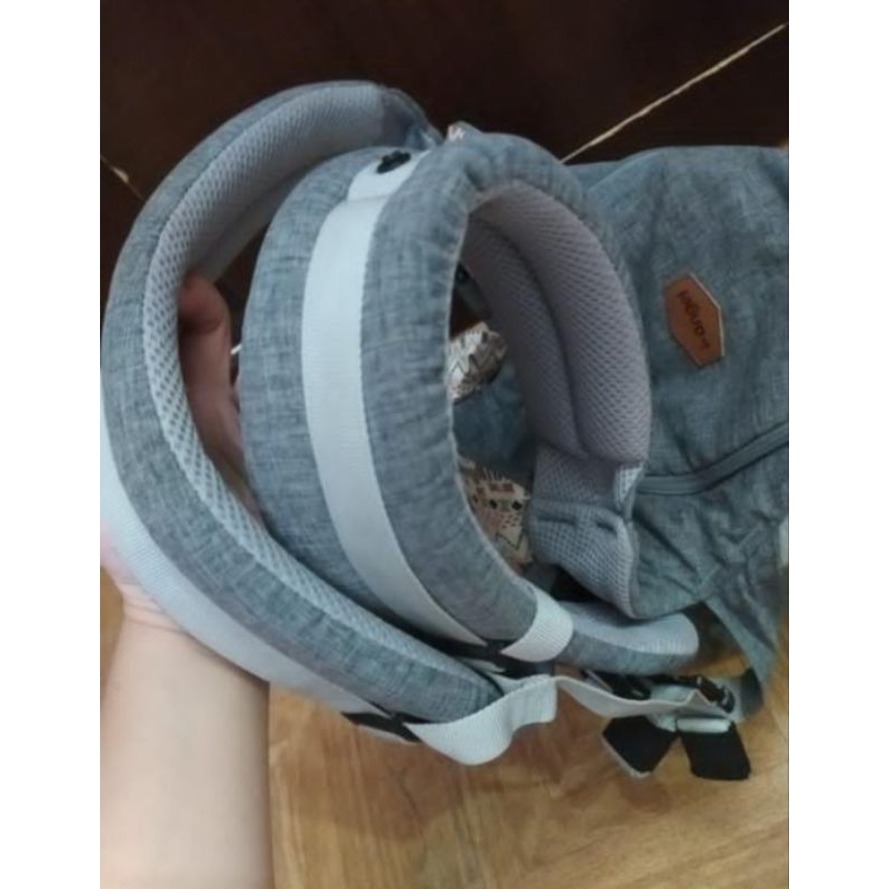 Gendongan Bayi i-angel Hello Melange Gray Hipset Preloved
