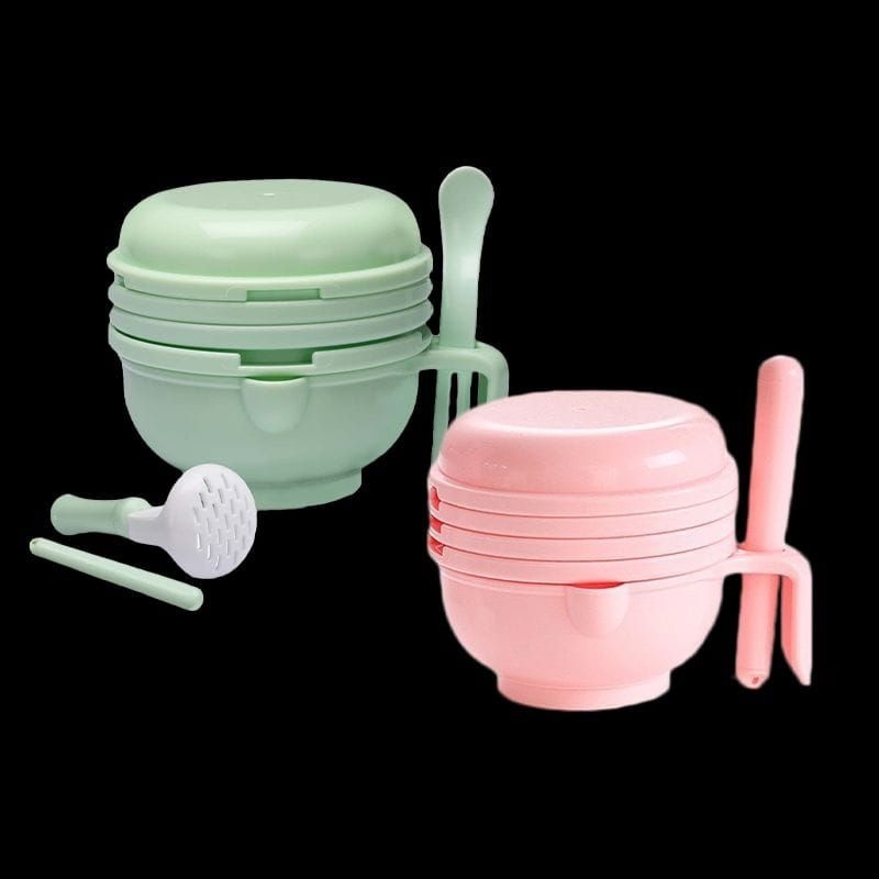 [LENGKAP WARNA] FOOD GRADE 10 IN 1 ALAT PEMBUAT MPASI BAYI / BABY FOOD MAKER