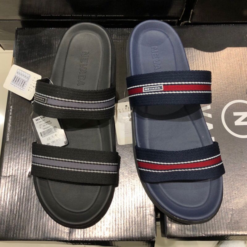 Nevada sandal slop pria branded Matahari