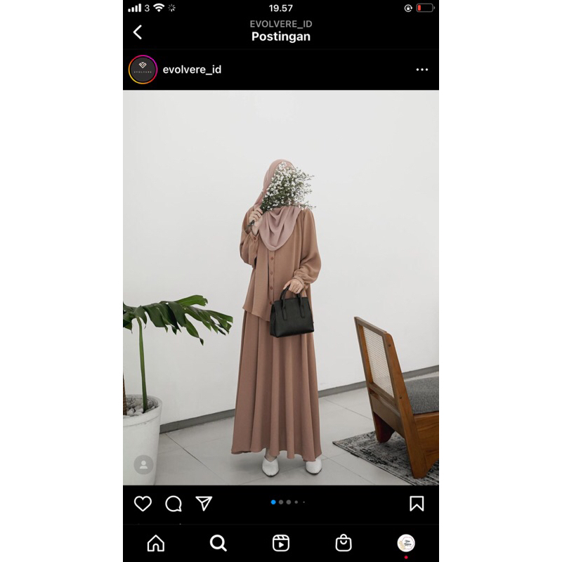 rana set by @evolvere_id caramel sale stock ❗️