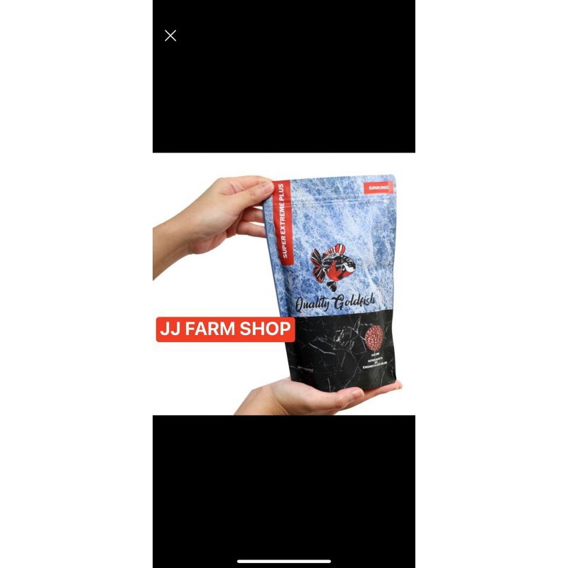 Quality goldfish super EXTREME plus 500 gr size S 3mm pakan pelet ikan koki koi lohan Channa louhan 