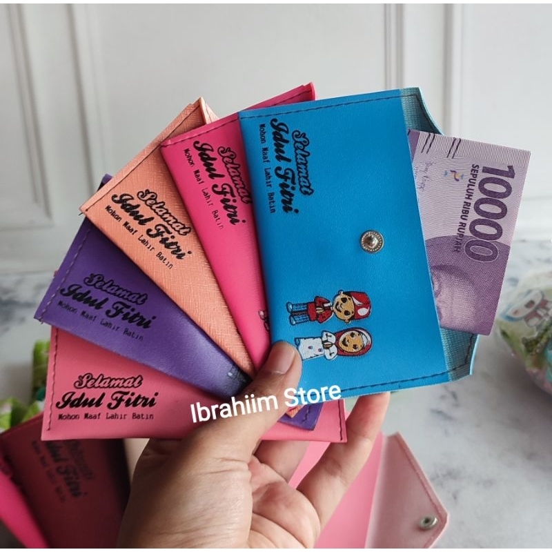 (ISI 12 PCS) DOMPET LEBARAN IDUL FITRI UKURAN MINI MURAH / DOMPET UANG KERTAS ANGPAO LEBARAN IDUL FITRI MURAH