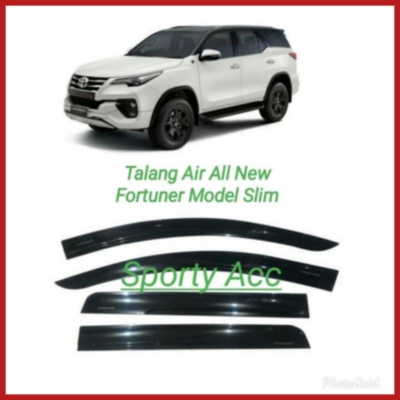 Talang Air Mobil Fortuner 2016up Model Slim