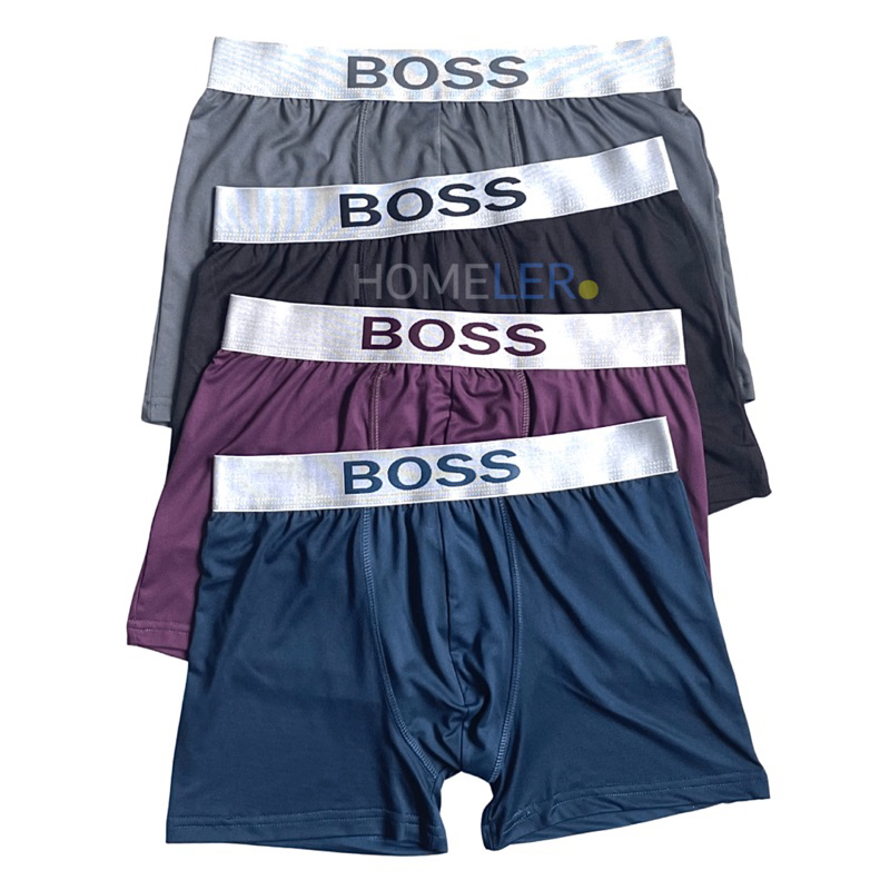 Boxer Men's Briefs (1 Box Isi 3 Pcs) Celana Dalam Pria Dewasa / Sempak Boxer