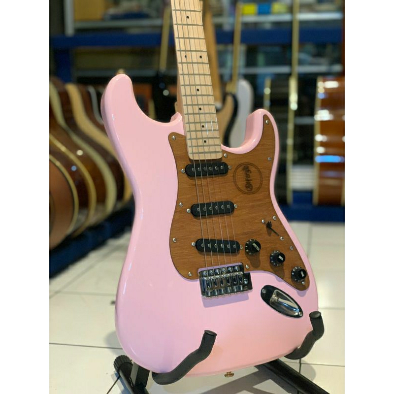 Gitar listrik Elektrik neck maple ping