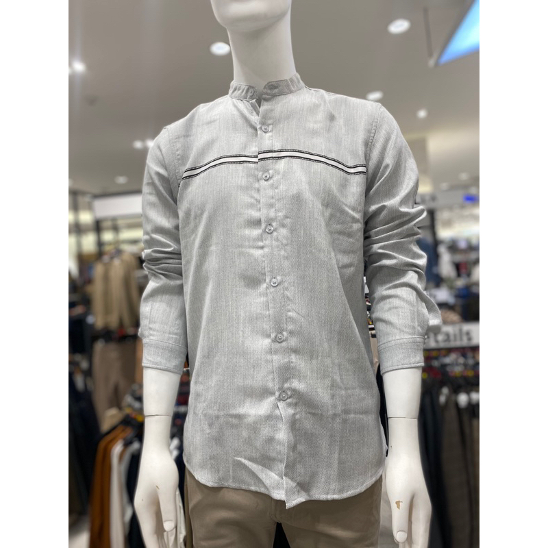 kemeja/baju koko Pria lengan panjang brand Details Matahari (S-XL)