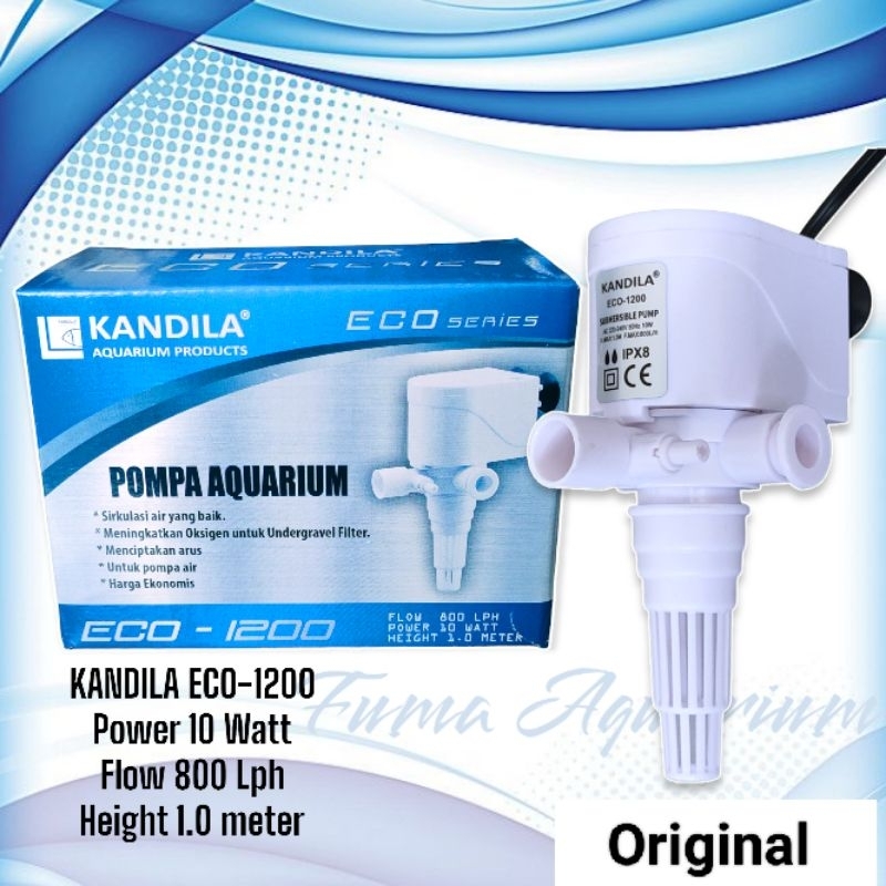 KANDILA 1200 ECO SERIES POMPA FILTER AQUARIUM LOW WATT Power Head Submersible Pump Aquascape