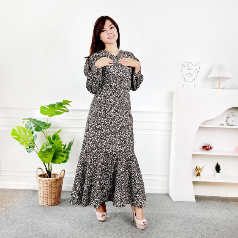 AIMEL / SUZY FISHTAIL MAXI DRESS