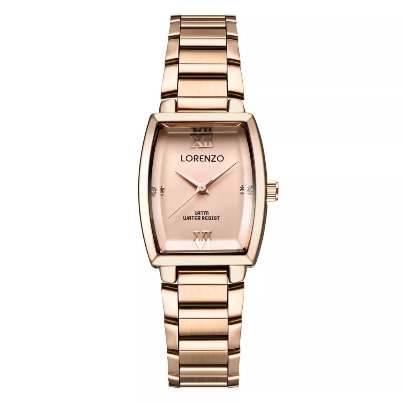 jam tangan wanita LORENZO R-7060L original garansi 1 tahun - jam fashion wanita