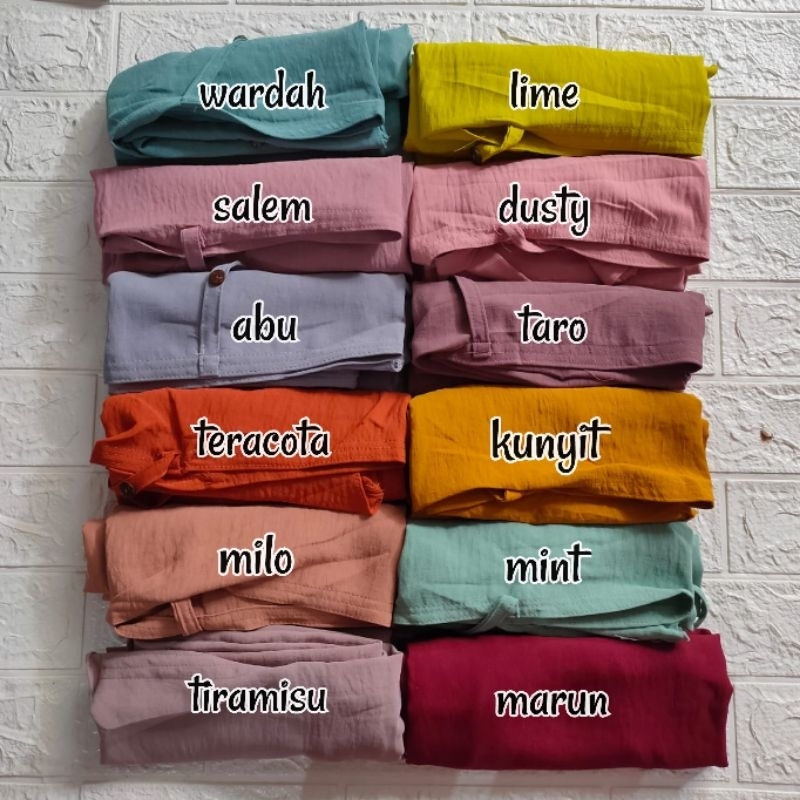 BERGO MARYAM CRINCLE JUMBO / BERGO TALI XL / JILBAB BERGO TALI / BERGO CRINCLE AIRFLOW / BERGO JUMBO / JILBAB AIRFLOW / HIJAB BERGO