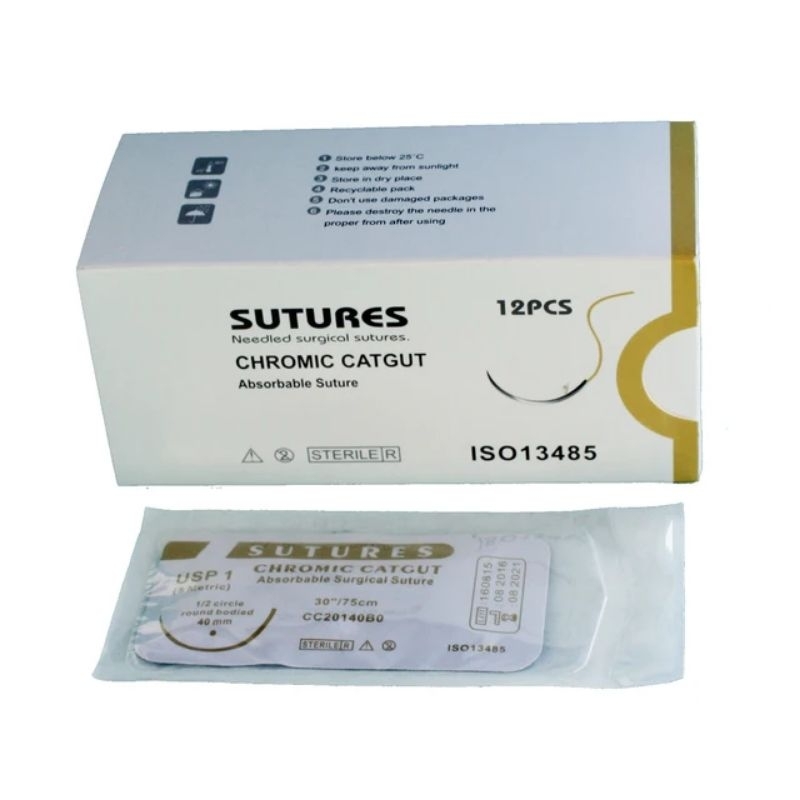 CATGUT CHROMIC 4.0 PER BOX