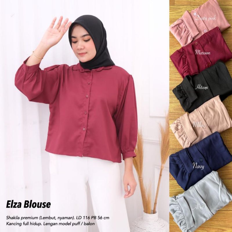 Blouse Shakila Balon - Elze - ELZA BLOUSE //JF4058