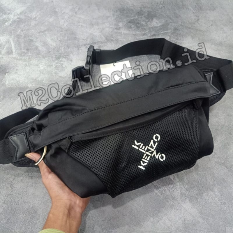 Waist Kz X Jumbo Black Belt Bag Tas Pinggang Original Quality