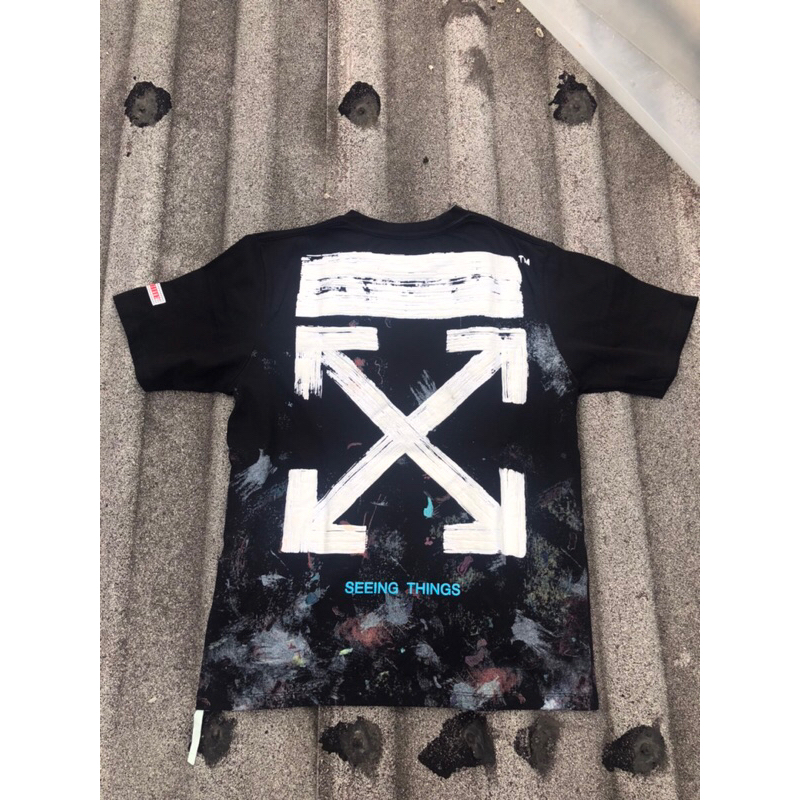 Off white galaxy shirt