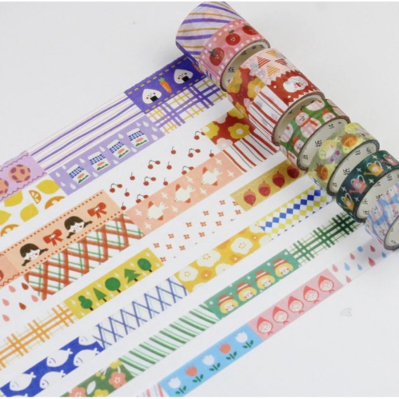 Cute collage series washi tape
