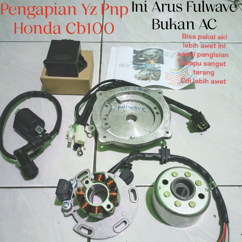 Pengapian Yz Pnp Cb 100 Honda cb Gl 100 fulwave garansi