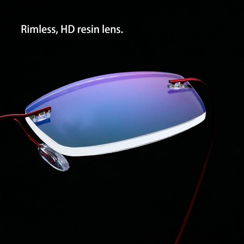 Kacamata Baca Flexible Titanium berat 12gr Kacamata Presbiopi Untuk Pria Dan Wanita Presbyopic