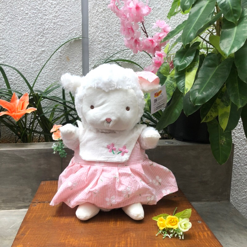 BONEKA DOMBA DRESS KECIL/BESAR