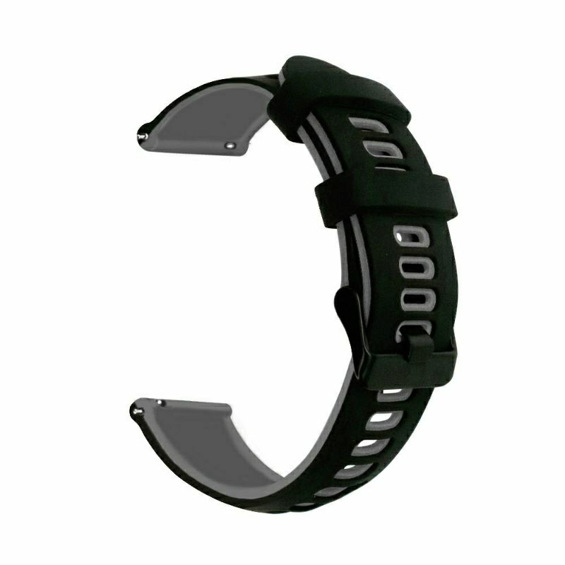 STRAP TALI JAM- RUBBER TWOTONE 20MM WATCH- FOR SAMSUNG GALAXY