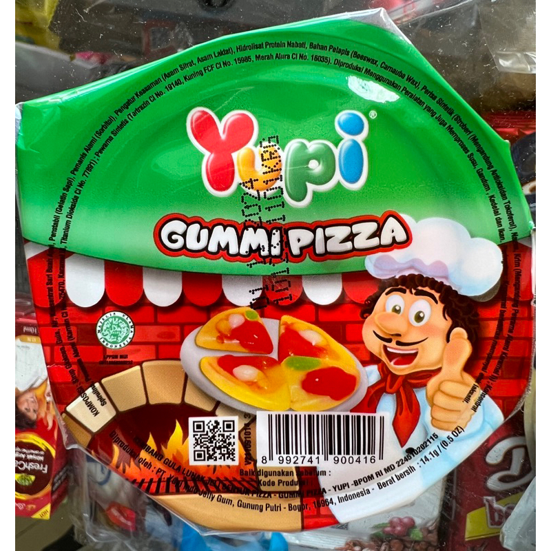 

Yupi Gummy Pizza