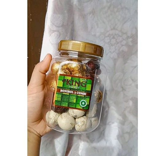 

bonibol comby/permen coklat kacang isi 4 toples